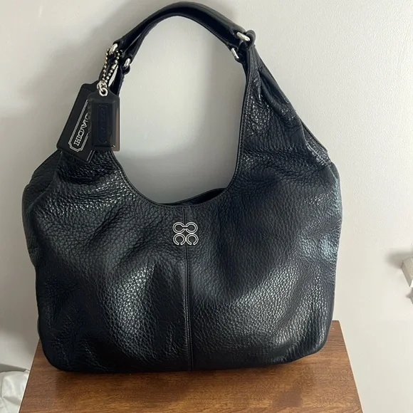 Coach~14968 Julia Leather Hobo Bag Brown with Original Box and Protective Bag - Picture 2 of 6